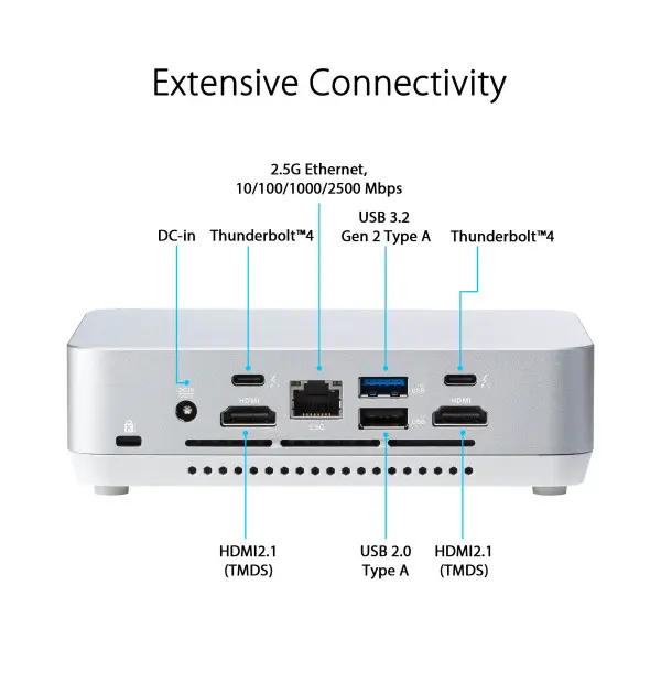 Asus NUC 14 Pro+, CPU Intel Core™ Ultra 7