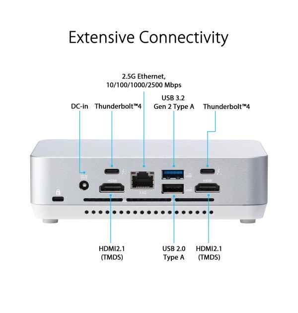 Asus NUC 14 Pro+, CPU Intel Core™ Ultra 9
