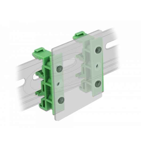 Clip DIN rail clip compatibile per NUC (4 pezzi)