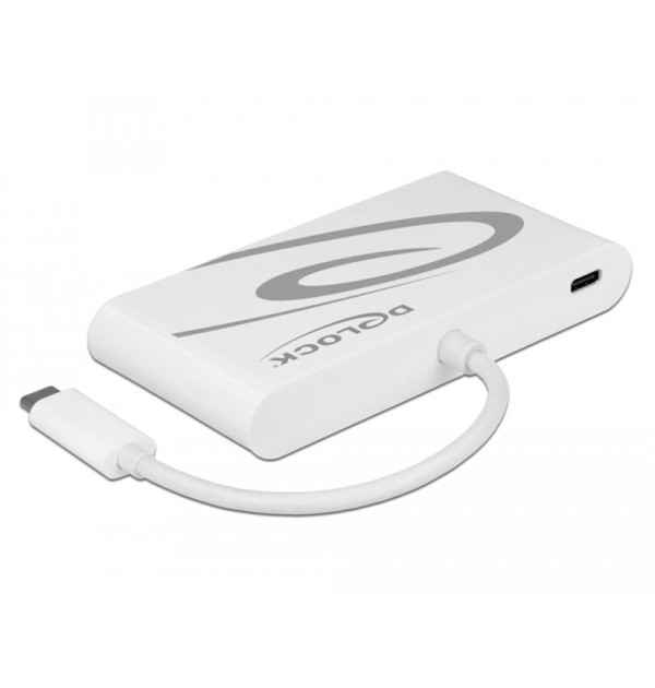 Docking Station USB Type-C 3.1  HDMI 4K 30 Hz, VGA, LAN, USB PD