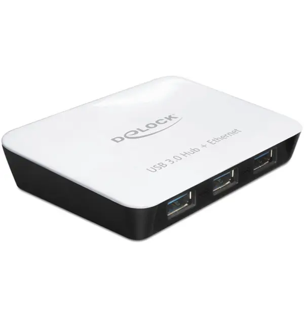 Hub esterno 3x USB 3.0, 1x Gigabit LAN 10/100/1000 Mb/s