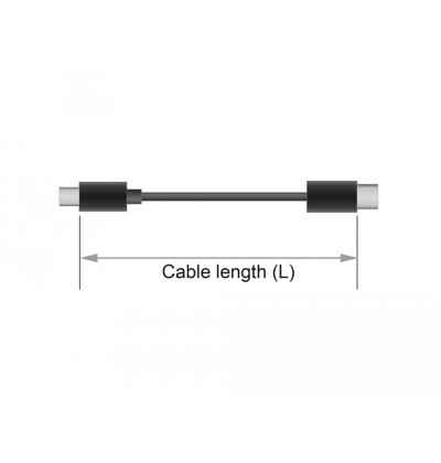 Cavo USB Type-C - HDMI (DP Alt Mode) 4K 60 Hz coassiale 2 m Cavo USB Type-C - HDMI (DP Alt Mode) 4K 60 Hz coassiale 2 m