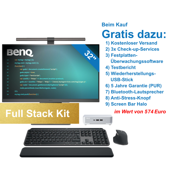 FULL STACK-Kit für Programmierer