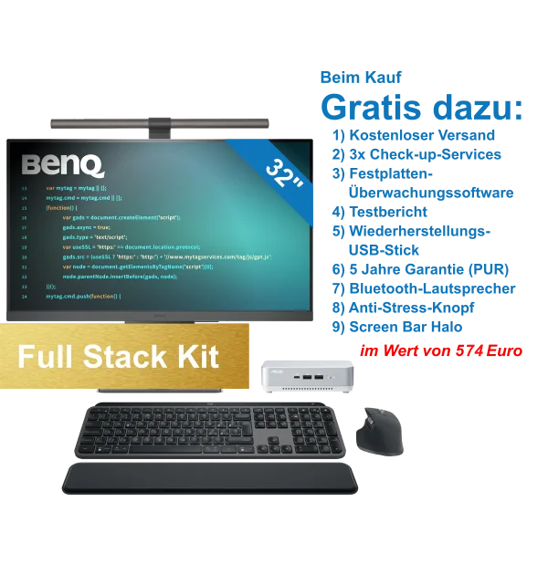 FULL STACK-Kit für Programmierer