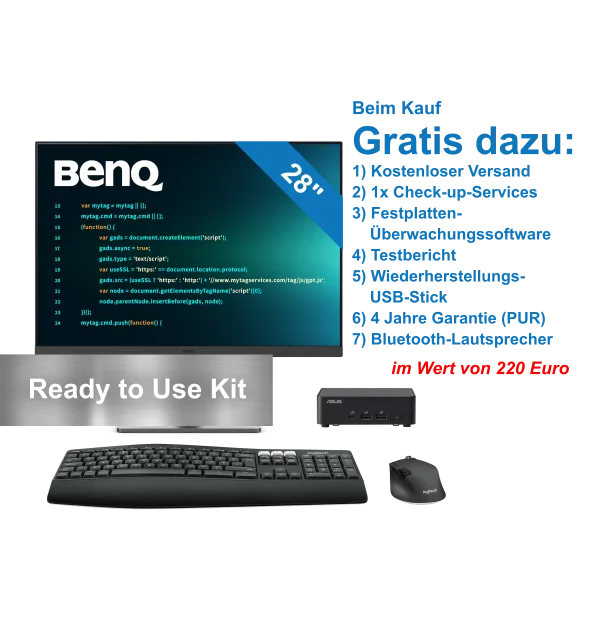 READY TO USE-Kit für Programmierer