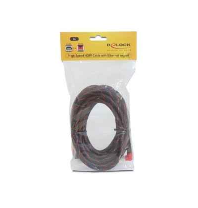 Cavo High Speed HDMI con Ethernet – HDMI A maschio - HDMI A maschio angolato 4K 5 m