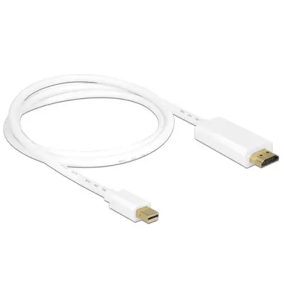 Cavo mini Displayport 1.1 maschio - HDMI-A maschio 1 m bianco 2