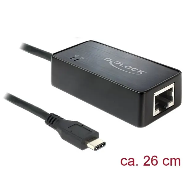 USB Typ-C Adapter - 1x Gigabit LAN 10/100/1000...