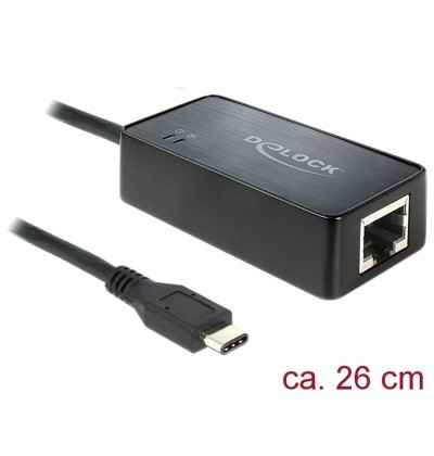 USB Typ-C Adapter - 1x Gigabit LAN 10/100/1000 Mbps