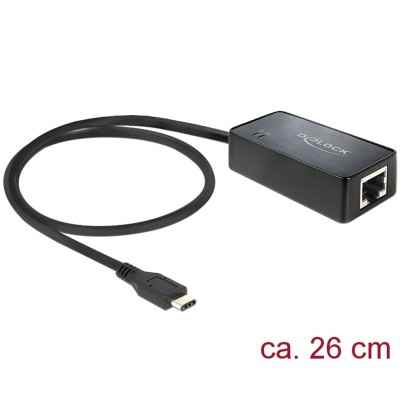 USB Typ-C Adapter - 1x Gigabit LAN 10/100/1000 Mbps