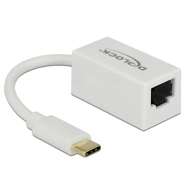 Kompakter USB Typ-C Adapter - 1x Gigabit LAN...