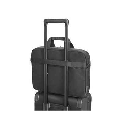 Borsa ecofriendly 16" frontload professionale nera tasca RFID